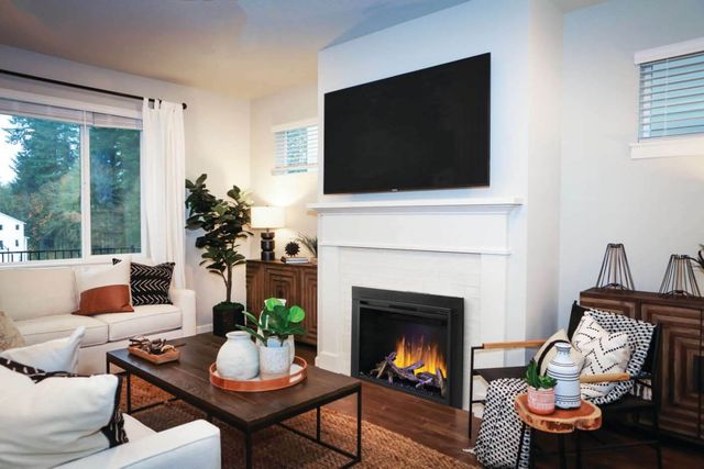 Napoleon Element™ Series 42'' Black Built-In Electric Fireplace-4