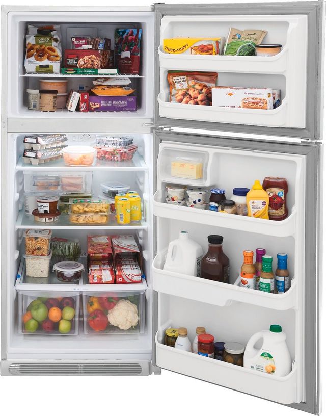Frigidaire® 30 in. 20.5 Cu. Ft. White Top Freezer Refrigerator-4