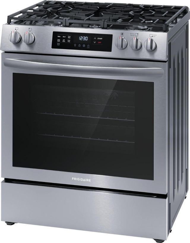 Frigidaire® 30" Stainless Steel Slide In Gas Range-2