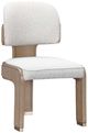 Michael Amini® West Kensington Sea Salt Caramel Dining Side Chair-0