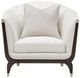Michael Amini® Paris Chic Espresso/Ivory Matching Chair-1