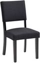 Bernards Nourie Dark Brown Side Chair-0