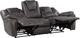 Steve Silver Co. Katrine Charcoal Manual Reclining Sofa-1