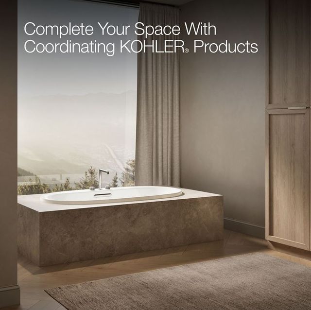 KOHLER® Underscore® Biscuit 65.5" x 35.75" Drop-In/Undermount Bath-4