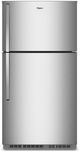 Whirlpool® 33" 21.3 Cu. Ft. Fingerprint Resistant Stainless Steel Top Freezer Refrigerator with Total Coverage Cooling-0