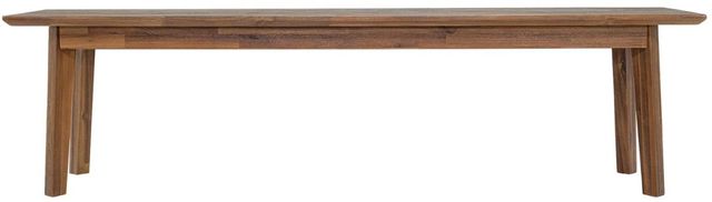 LH Home Gia Warm Pecan Bench -2