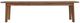 LH Home Gia Warm Pecan Bench -2