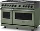 Viking® 7 Series 48" Eucalyptus Pro Style Dual Fuel Range-3