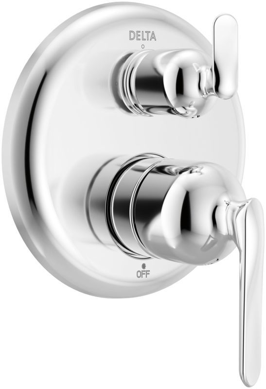 Delta Bonacci™ 14 Series Lumicoat® Chrome 3-Setting Integrated Diverter Trim-0