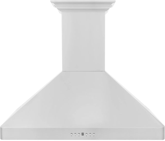 ZLINE 36" Stainless Steel CrownSound™Ducted Vent Wall Mount Range Hood with Built-in Bluetooth Speakers -0