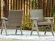 Signature Design by Ashley® Cliff Trails Beige Aluminum/Resin Outdoor Rocking Arm Chair-5