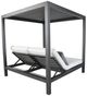 CabanaCoast® Customizable Muse Aluminum Outdoor Cabana Daybed-3