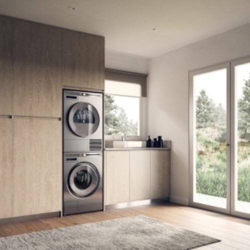 ASKO Logic 5.1 Cu. Ft. Titanium Front Load Electric Vented Dryer-6