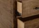 International Furniture Direct Merida Barrel Brown Nightstand-4