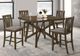Coaster® Canfield 5-Piece Brown Counter Height Dining Set-3