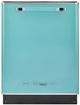 Unique® Appliances Classic Retro 24" Ocean Mist Turquoise Built In Dishwasher-0
