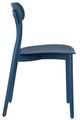 Moe's Home Collection Kent 2-Piece Navy Polypropylene Outdoor Dining Chair Set-4