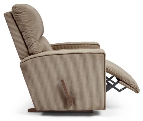 La-Z-Boy® Maddox Driftwood Manual Rocking Recliner-5