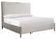 Bernhardt Modulum Stainless Steel/White King Panel Bed-0