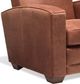 Campio Furniture Legacy Leather St. James Red/Brown Chair-1