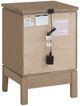 Whittier Wood® Furniture Bailey Almond Small Nightstand-3