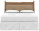 Bassett® Furniture BenchMade Heritage King/California King Live Edge Upholstered Panel Headboard-1
