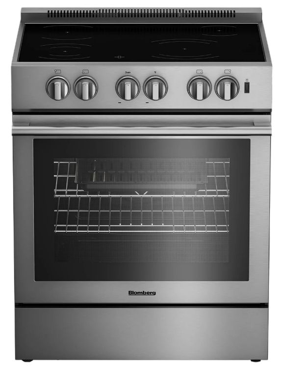 Blomberg­® 30" Stainless Steel Slide In Electric Range-0