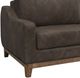 International Furniture Direct Olivo Chocolate Brown Sofa-1