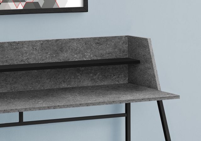 Monarch Specialties Inc. Grey Computer Desk-1