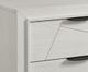 Elements International Artis White Nightstand-1
