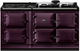 AGA™ Classic R7 160 63" Aubergine Pro Style Dual Fuel Range-0