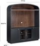 TOV Furniture Marlow Black Entertainment Center-2