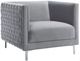 TOV Furniture Sal Grey Woven Chair-1