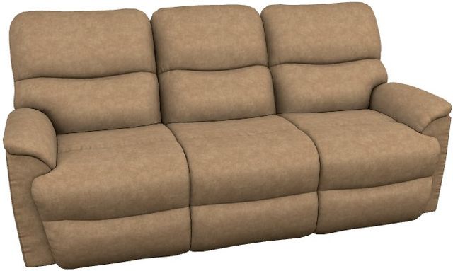 La-Z-Boy® Trouper Camel Power Reclining Sofa with Headrest-0