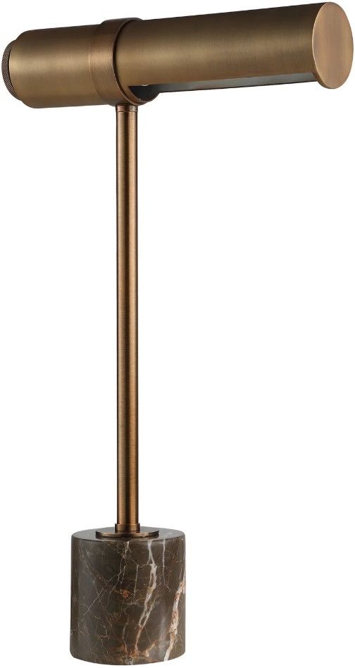 Renwil® Gusle Dark Antique Brushed Bronze Table Lamp-0