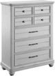 Emerald Home New Haven Oyster Shell 7-Drawer Chest-0