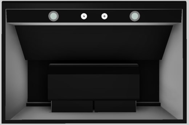 Vent-A-Hood® 36" Black Wall Mounted Range Hood-3
