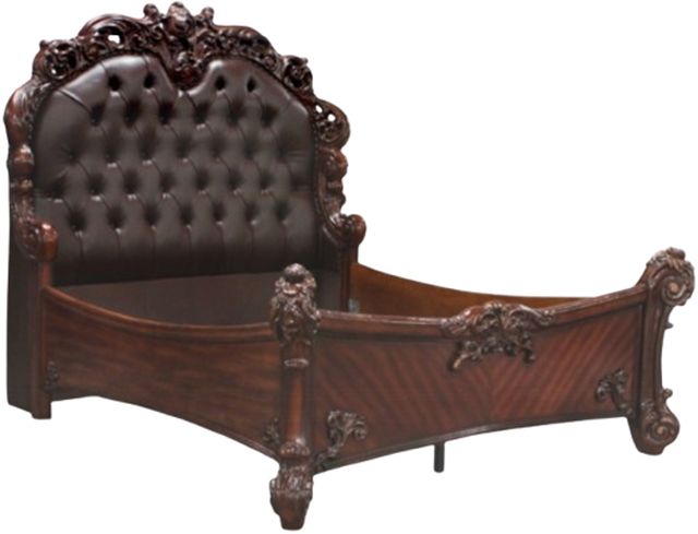 ACME Furniture Vendome Cherry Eastern King Panel Bed-0
