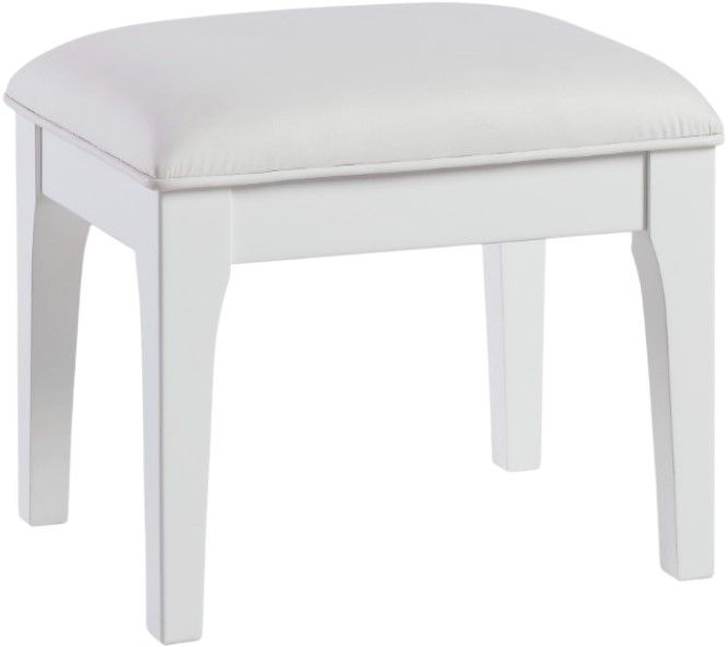 Signature Design by Ashley® Chalanna White Vanity Stool