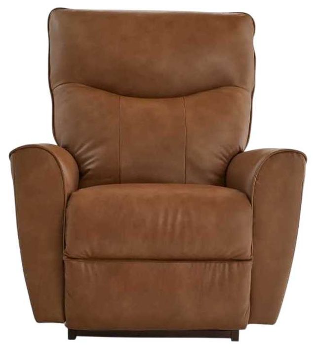 La-Z-Boy® Belmont Camel Leather Power Rocking Recliner with Headrest and Lumbar-1