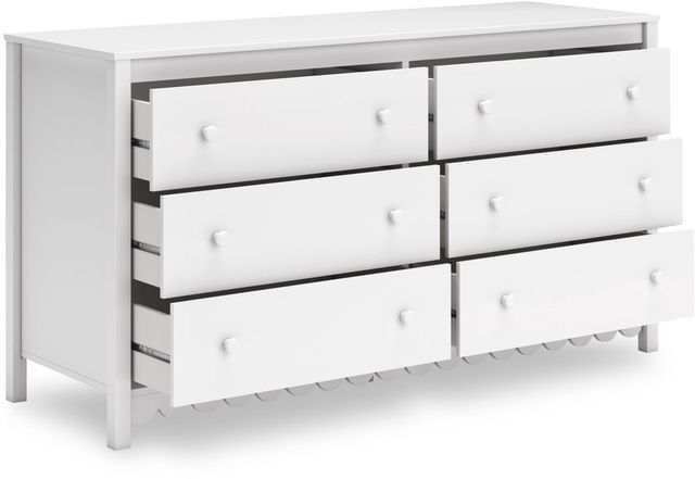 Signature Design by Ashley® Hallityn White Dresser-1