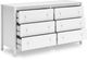Signature Design by Ashley® Hallityn White Dresser-1