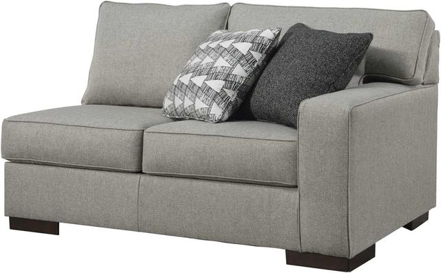 Benchcraft® Marsing Nuvella® 2-Piece Slate Left-Arm Facing Loveseat Sectional and Chaise-3