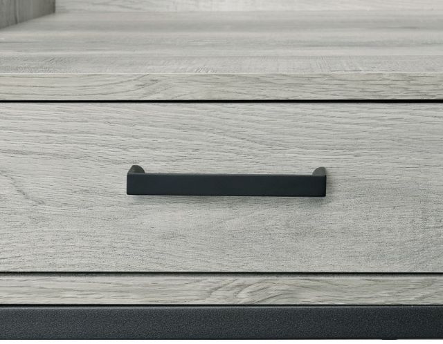Elements International Preston 2-Piece Black/Grey Home Office Set-11