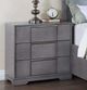 Furniture of America® Regulus 4-Piece Gray Queen Bedroom Set-4