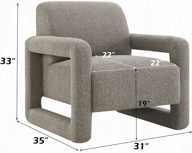 ACME Furniture Glenda Gray Accent Chair-2