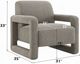 ACME Furniture Glenda Gray Accent Chair-2
