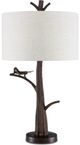 Currey & Company Grasshopper Bronze/Natural Table Lamp-2