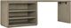 Hooker® Furniture Linville Falls Mink 84" Desk with Open Desk Cabinet-0