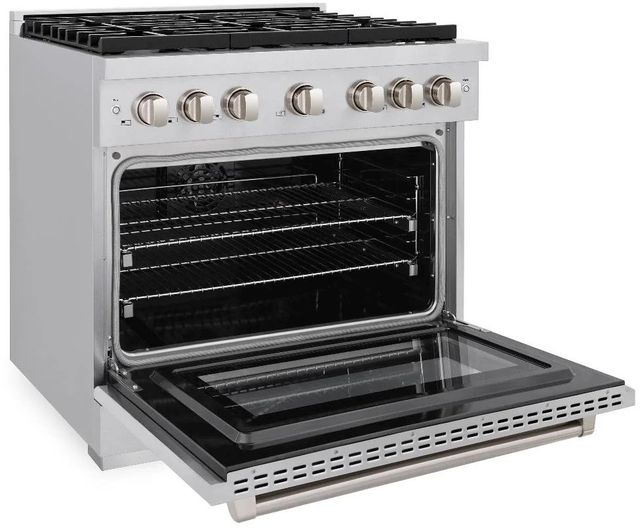 ZLINE Paramount 48" Stainless Steel Pro Style Dual Fuel Range-2